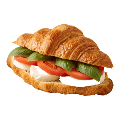 Mozzarellás-paradicsomos croissant