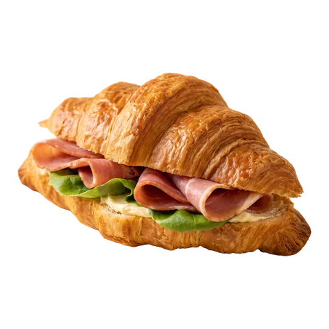 Sonkás croissant